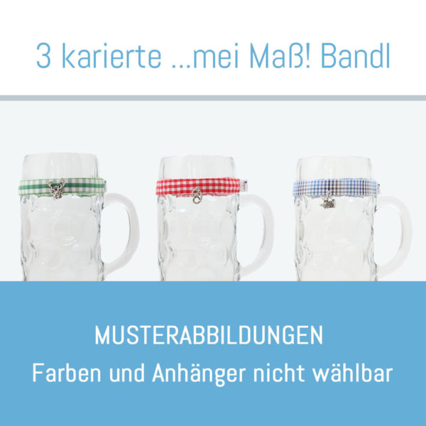 Maßbänder, Maßkrugmarker, Masskrugbänder, Glasmarkierungen, meimass, mei mass, mei bandl, filzmarker, Trachtenschmuck, Charivari, bierglasmarker, Masskrugbandl, Weinglasmarker, Henkel, Hirsch, Breze, Tracht