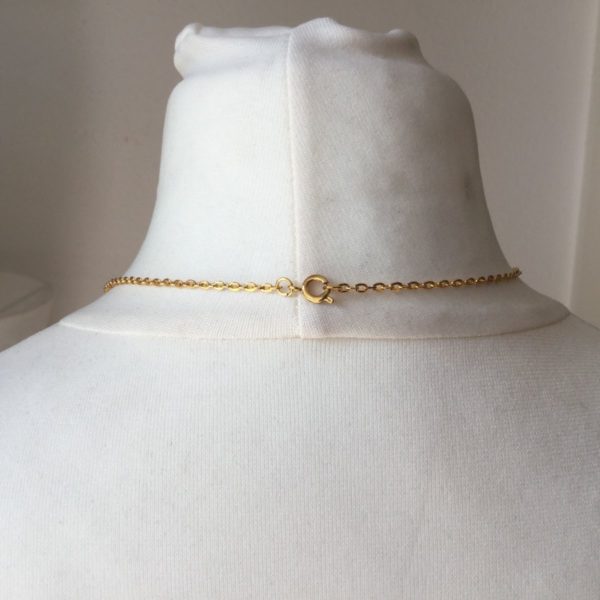 Blume des Lebens Hirsch in Gold – Bild 3