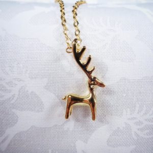 Stolzer Hirsch in Gold