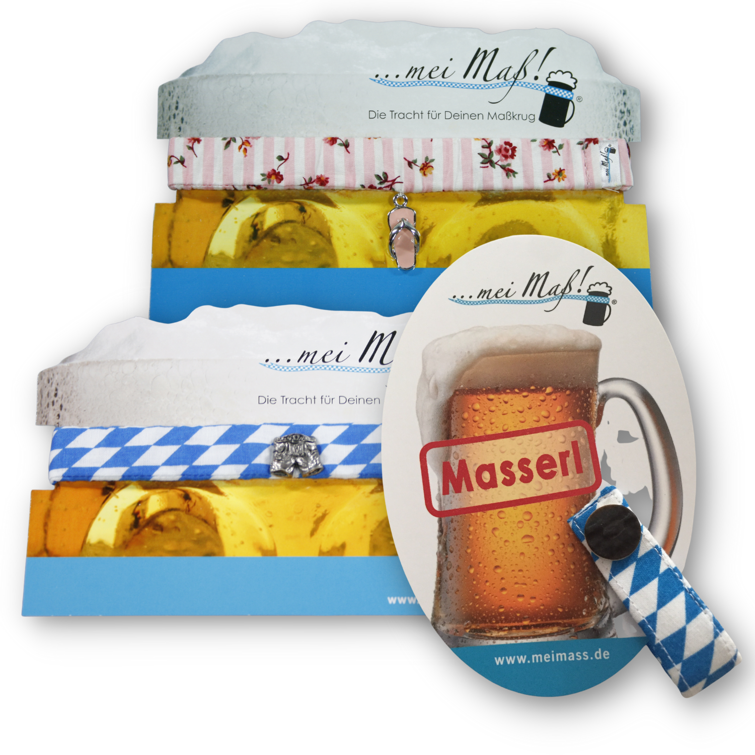 Bänder auf Karten
