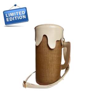 Trachtentasche - ...mei Daschn! Rattan mit PU-Riemen